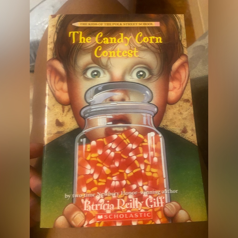 “The candy corn contest” book